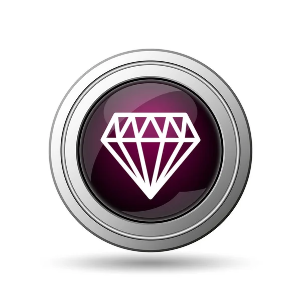 Diamond icon — Stock Photo, Image