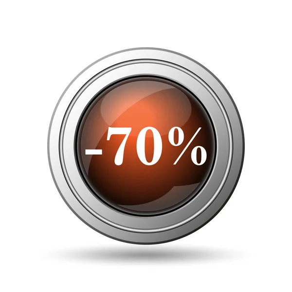 70 percent discount icon — Stock Photo, Image