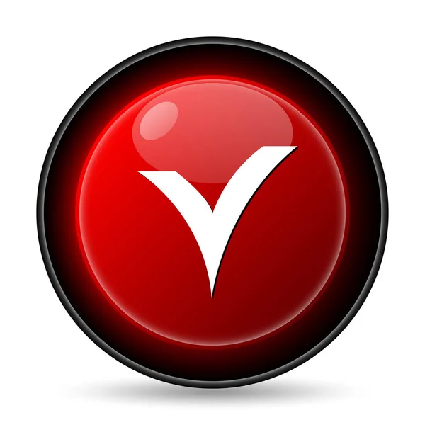 V icono comprobado —  Fotos de Stock