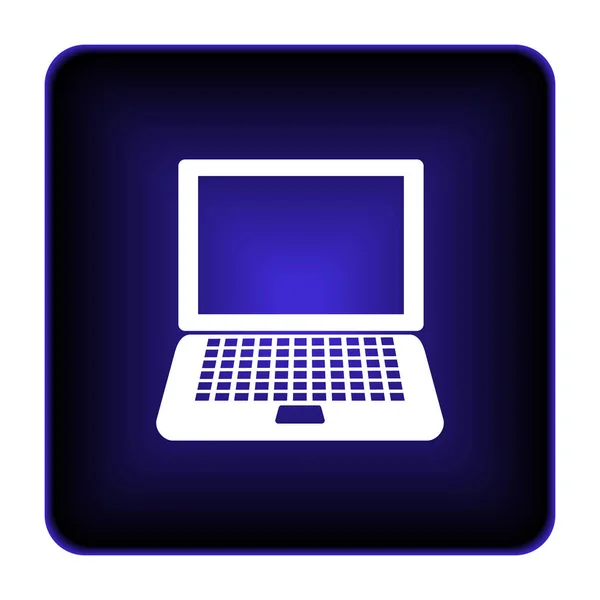 Laptop pictogram — Stockfoto