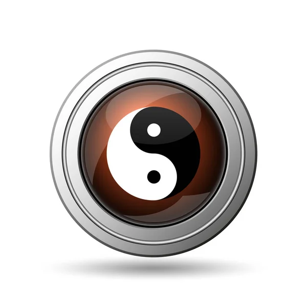 Ying yang icon — Stock Photo, Image