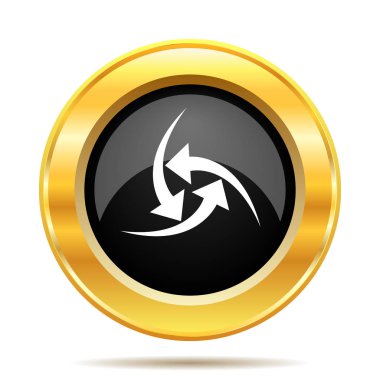 Simge değiştir. Beyaz arka plan üzerinde Internet düğmesi