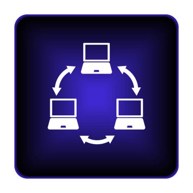 bilgisayar ağ simgesini