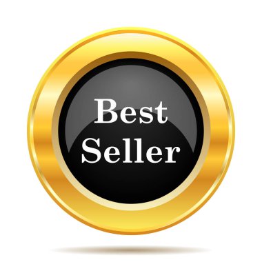 En iyi satıcı simgesi. Beyaz arka plan üzerinde Internet düğmesi