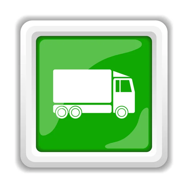 Truck Icon Internet Button White Background — Stock Photo, Image