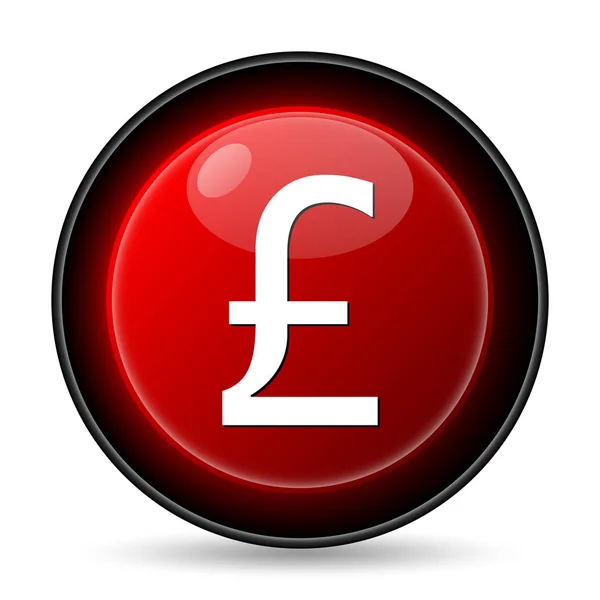 Pound icon — Stock Photo, Image