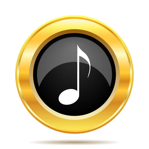 Musical note icon — Stock Photo, Image