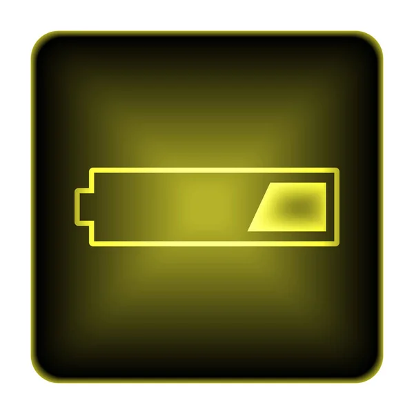 1 derde opgeladen batterijpictogram — Stockfoto