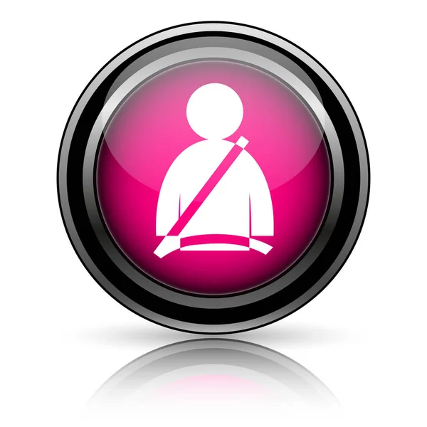 Safety belt icon — Stock Photo, Image