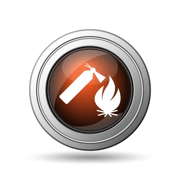 Fire icon — Stock Photo, Image