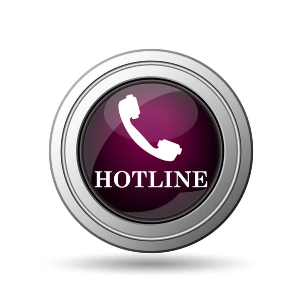 Hotline icon — Stock Photo, Image