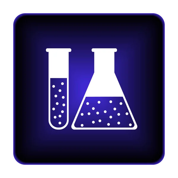 Chemistry Set Icon Internet Button White Background — Stock Photo, Image