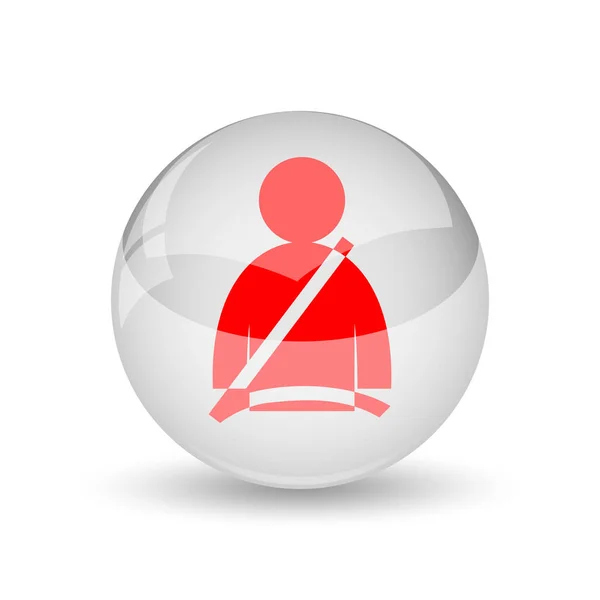 Safety belt icon — Stock Photo, Image