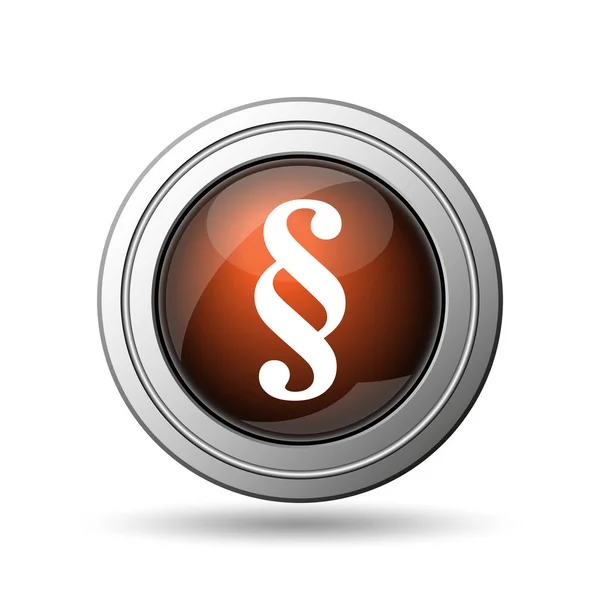 Paragraph icon — Stock Photo, Image