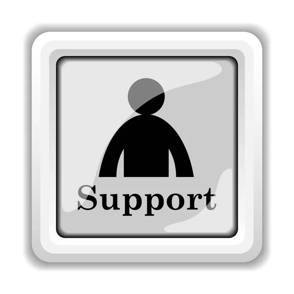 Support Icon Internet Button White Background — Stock Photo, Image