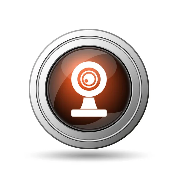Webcam Symbol Internet Taste Auf Weißem Hintergrund — Stockfoto