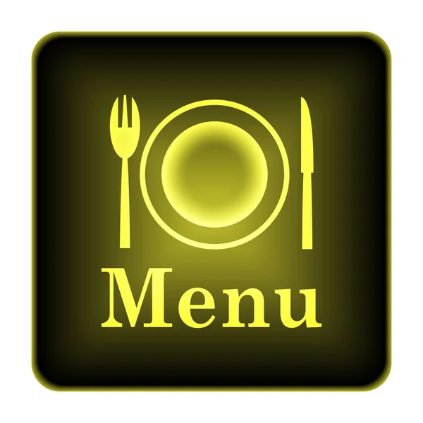 Ícone de menu — Fotografia de Stock