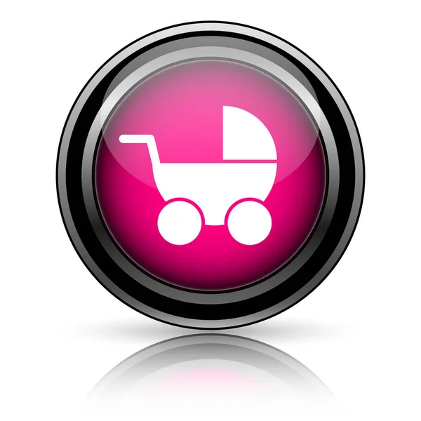 Baby carriage icon — Stock Photo, Image