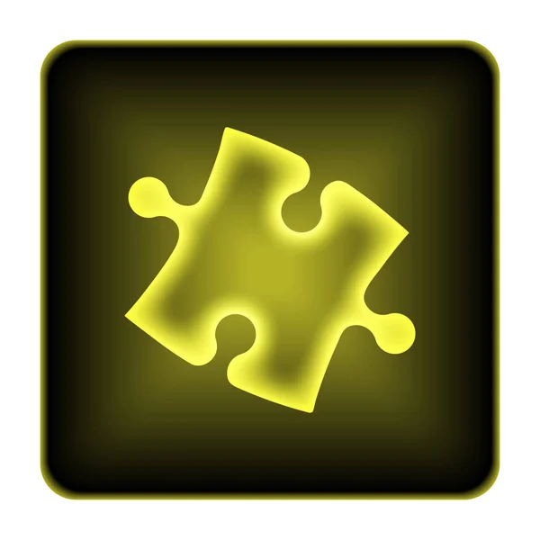 Puzzle pezzo icona — Foto Stock