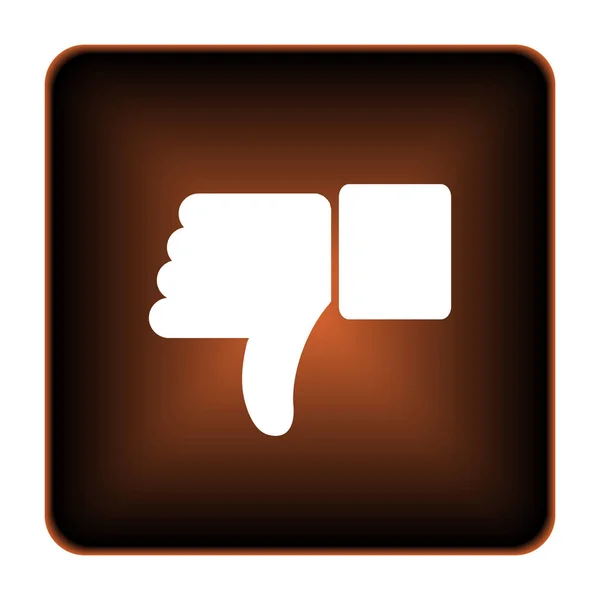 Thumb down icon — Stock Photo, Image