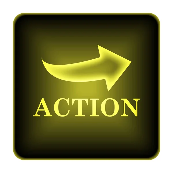 Action icon — Stock Photo, Image