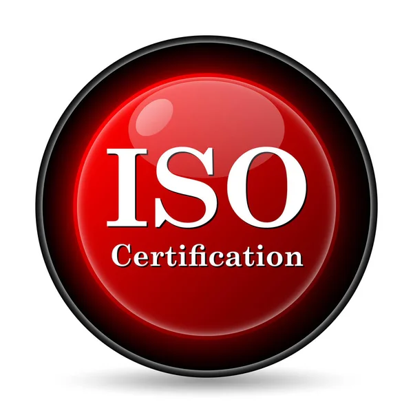 Icône de certification iso — Photo