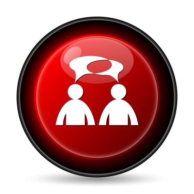 Yorumlar simgesi - kabarcıklar ile erkekler