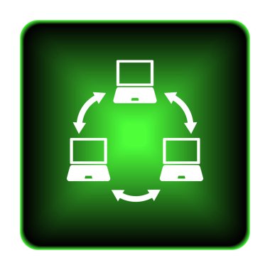 bilgisayar ağ simgesini