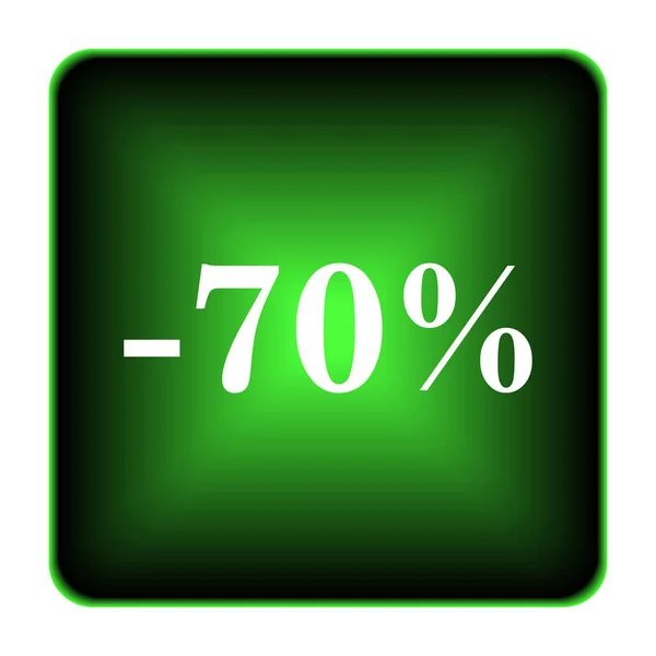 70% 할인 아이콘 — 스톡 사진
