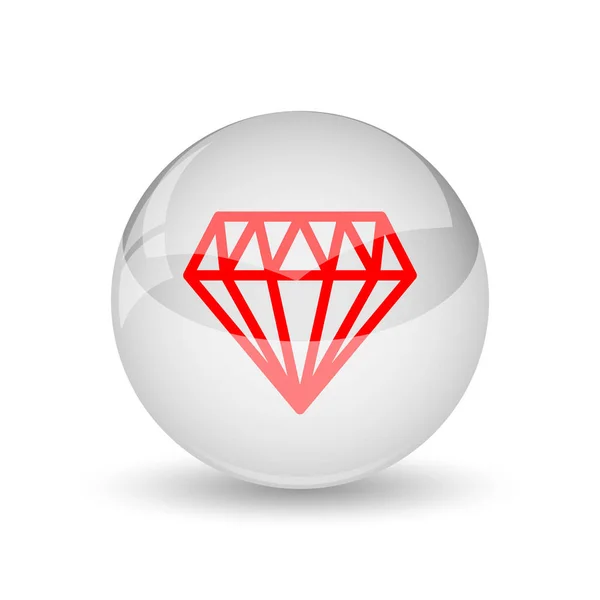 Diamond icon — Stock Photo, Image