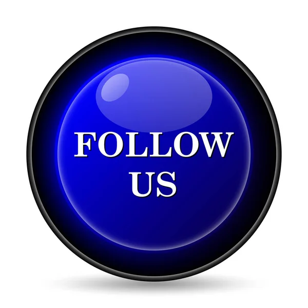 Follow Icon Internet Button White Background — Stock Photo, Image