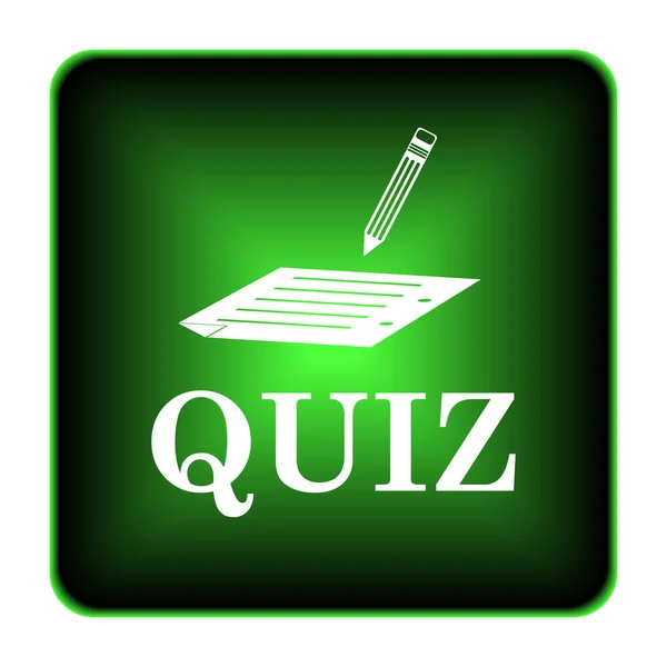 Quiz-pictogram — Stockfoto