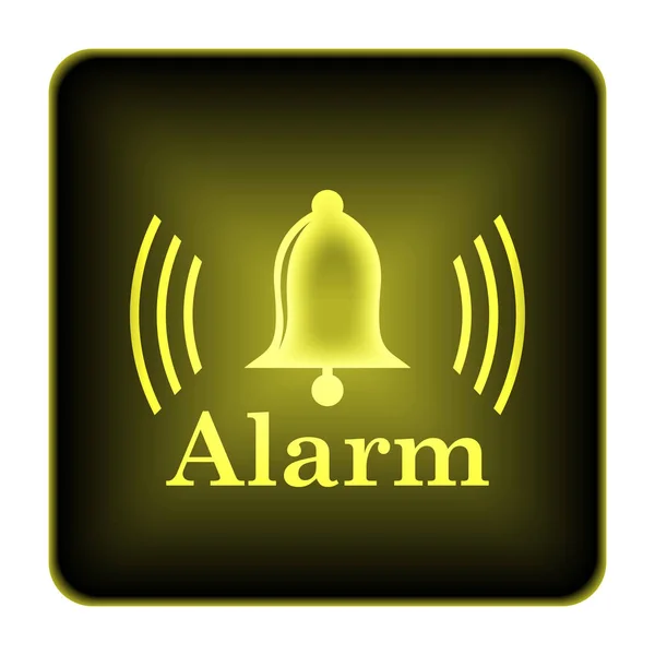 Ícone de alarme — Fotografia de Stock