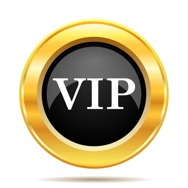 Vip Икона Кнопка Интернет Белом Фоне — стоковое фото