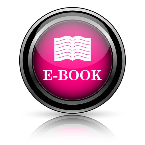Book Icon Internet Button White Background — Stock Photo, Image