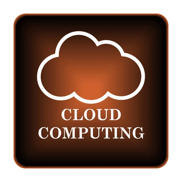 Cloud computing pictogram — Stockfoto