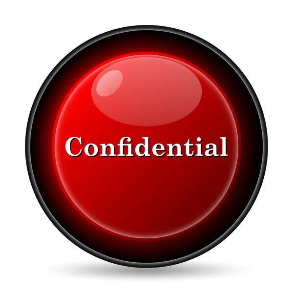 Confidential icon — Stock Photo, Image