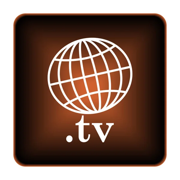 .Televisie-icoon — Stockfoto