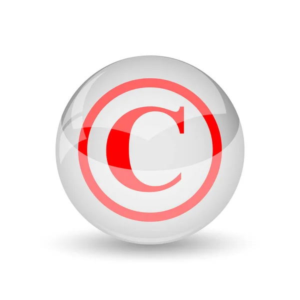 Icona del copyright — Foto Stock