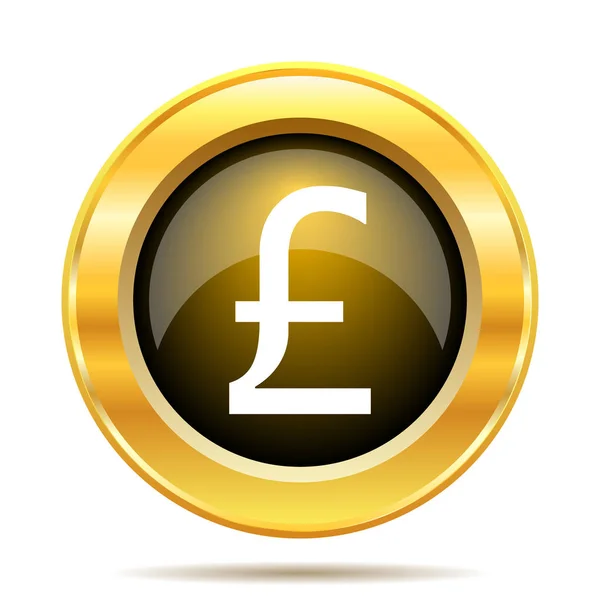 Pound icon — Stock Photo, Image