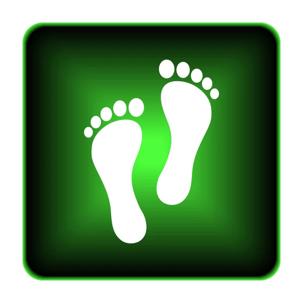 Foot print icon — Stock Photo, Image