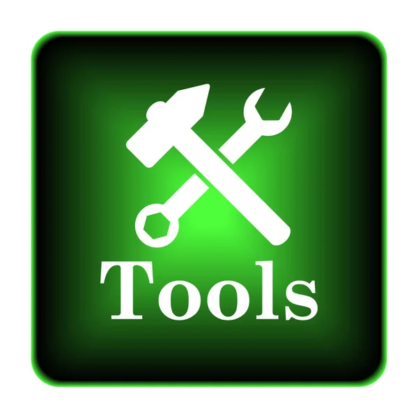 Tools Icon Internet Button White Background — Stock Photo, Image