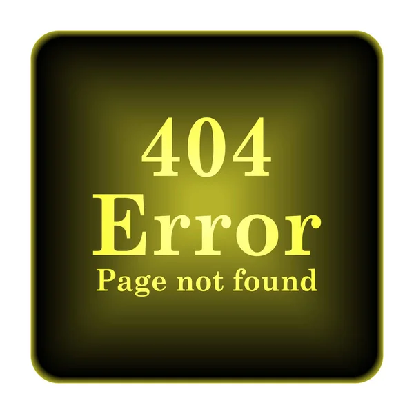 Fehlersymbol 404 — Stockfoto