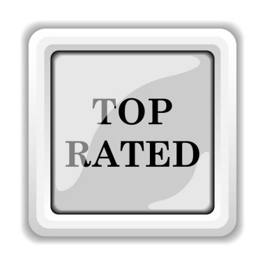 Simge en üst düzey. Beyaz arka plan üzerinde Internet düğmesi