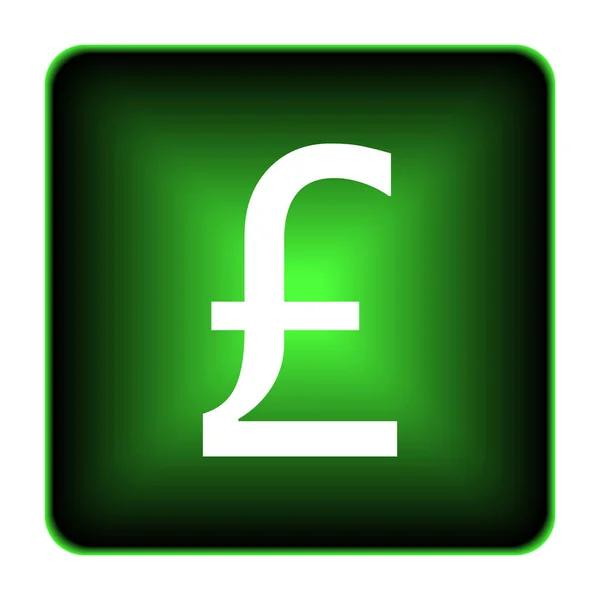 Pound icon — Stock Photo, Image