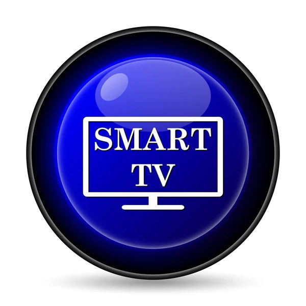 Smart Icon Internet Button White Background — Stock Photo, Image