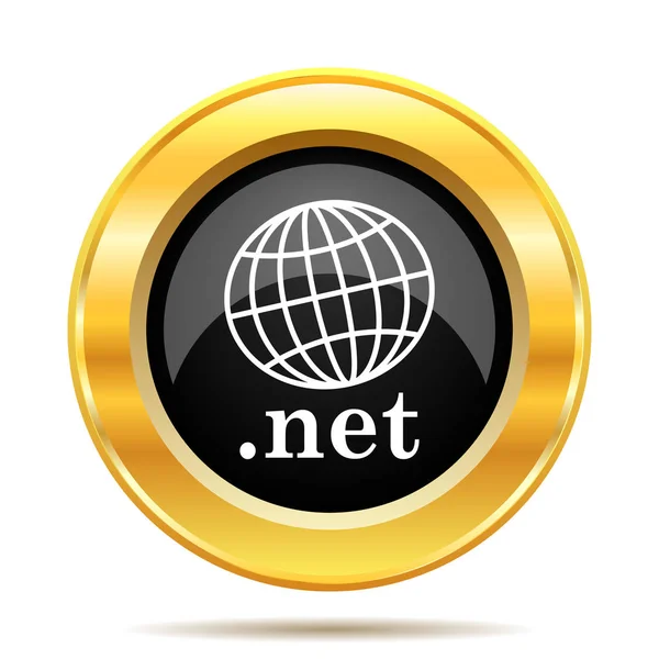 Net Icon Internet Button White Background — Stock Photo, Image