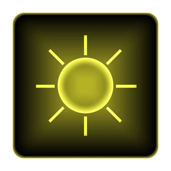 태양 아이콘 — 스톡 사진