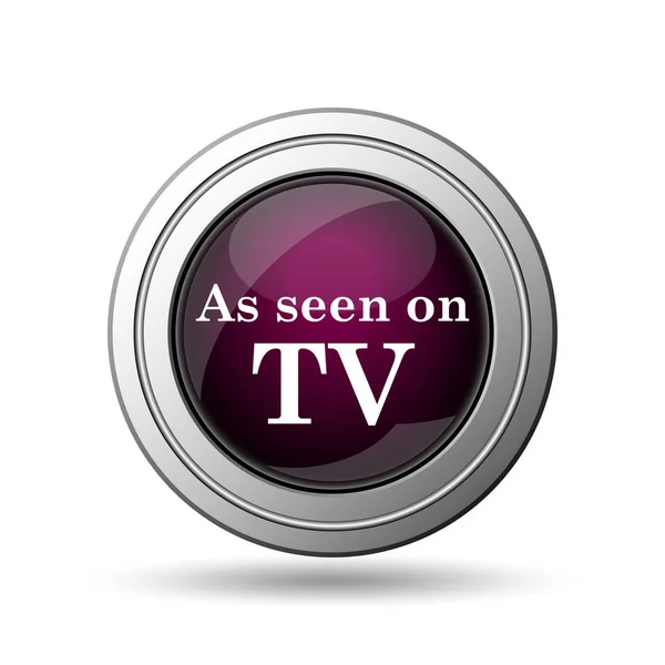 Come si vede sull'icona della TV — Foto Stock