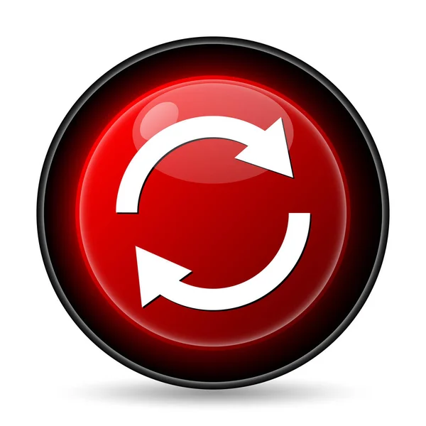 Reload two arrows icon — Stock Photo, Image